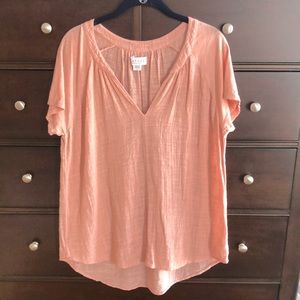 Velvet Gauze Cotton Shirt NWOT Sz M